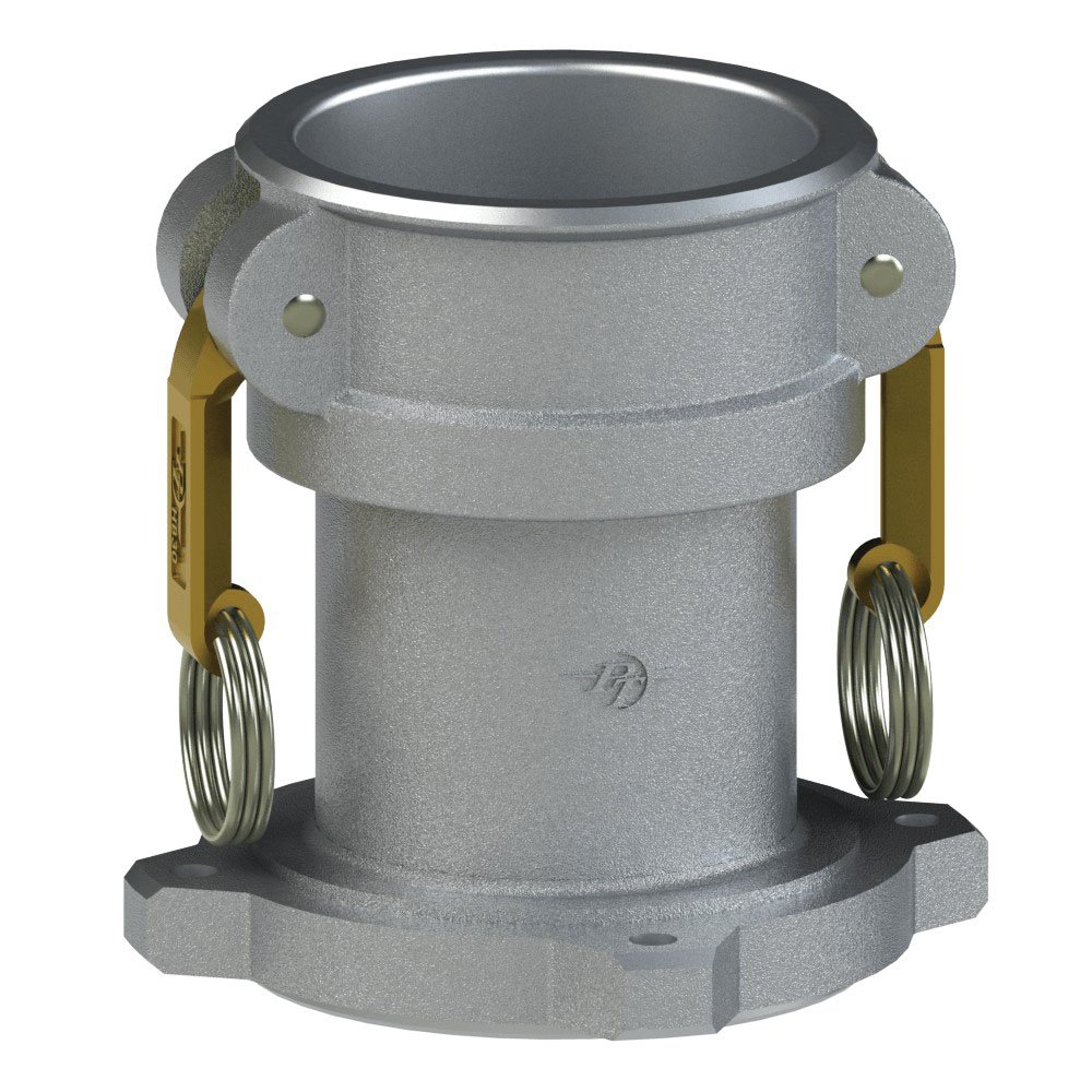 PT Coupling Safety Tank Solutions 86383040 Vapor Recovery Coupler, 3 in Coupler x 4 in Tight Fill Flange