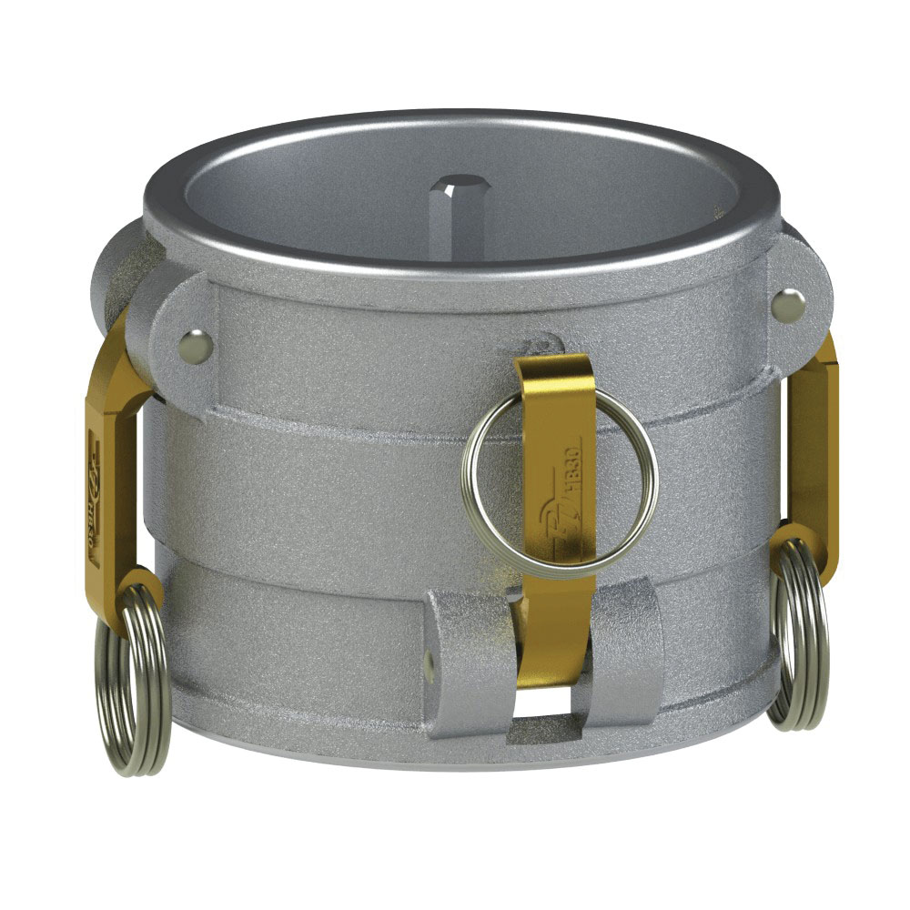 PT Coupling Safety Tank Solutions 87104040 Push Rod Coupler, 4 in Coupler x 4 in Coupler, Aluminum