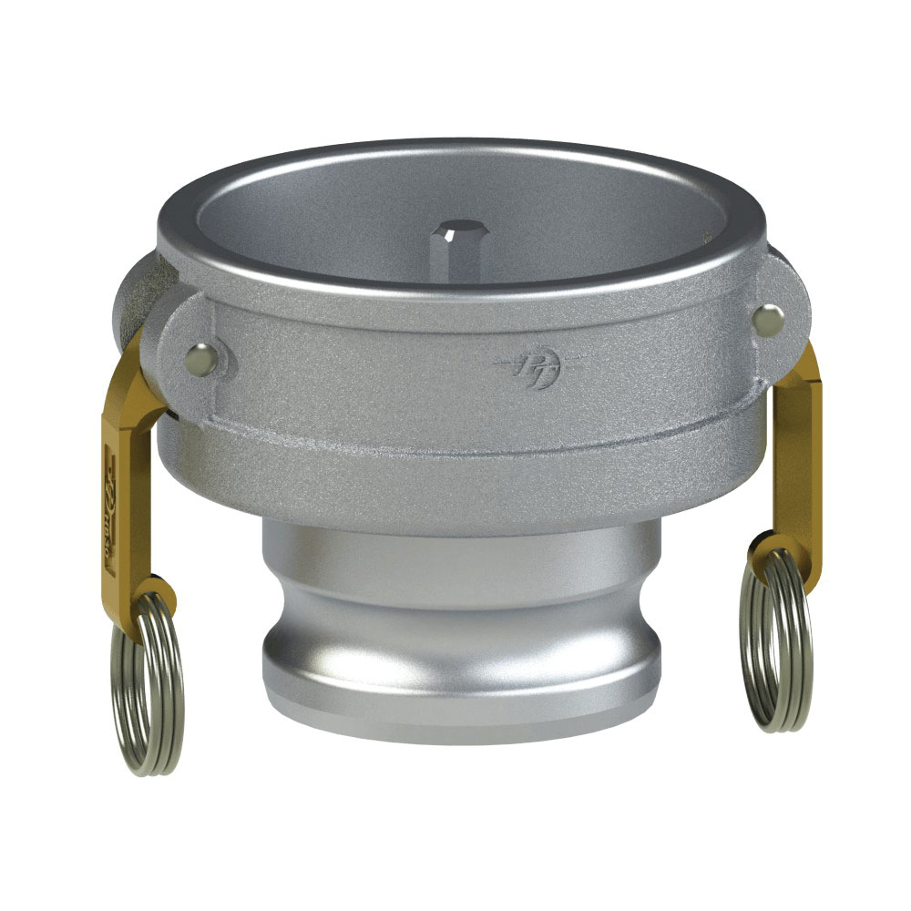 PT Coupling Safety Tank Solutions 87264030SP Push Rod Coupler, 4 in Coupler x 3 in Adapter, Aluminum