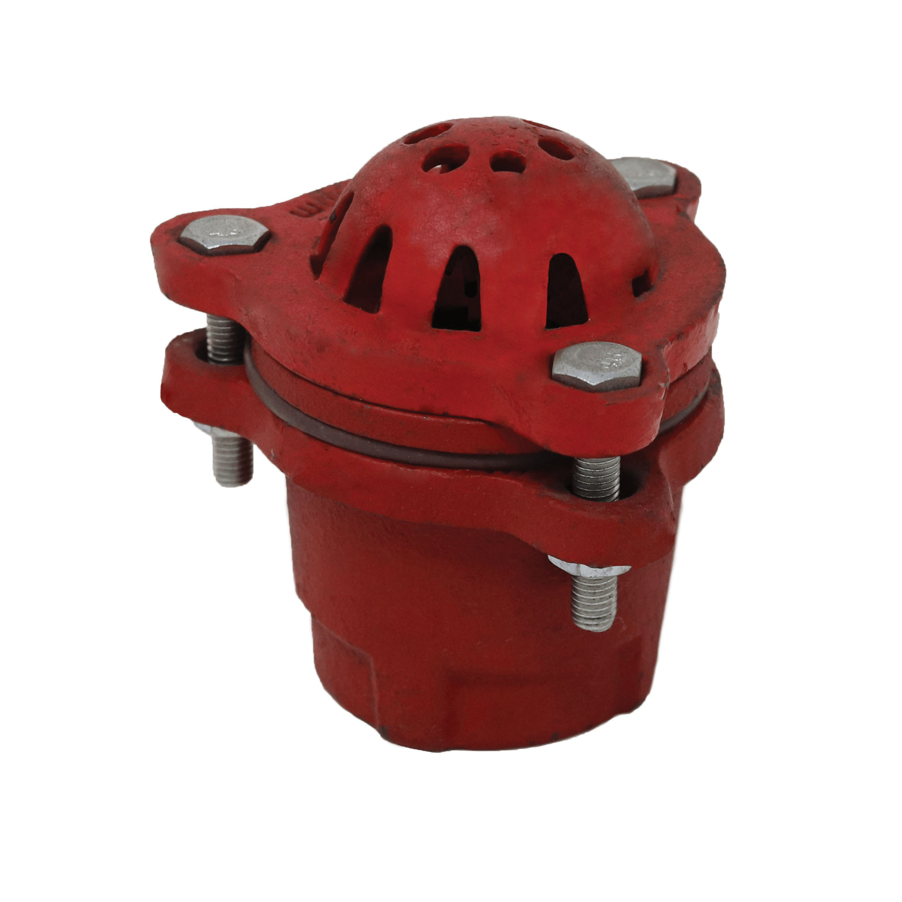 PT Coupling 89100400 Pump Foot Valve, 4 in Nominal, Ductile Iron Body