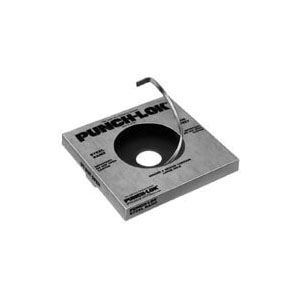 PT Coupling Punch-Lok P810303 Banding, 3/8 in W, 100 ft L, 0.025 in Thick, Carbon Steel