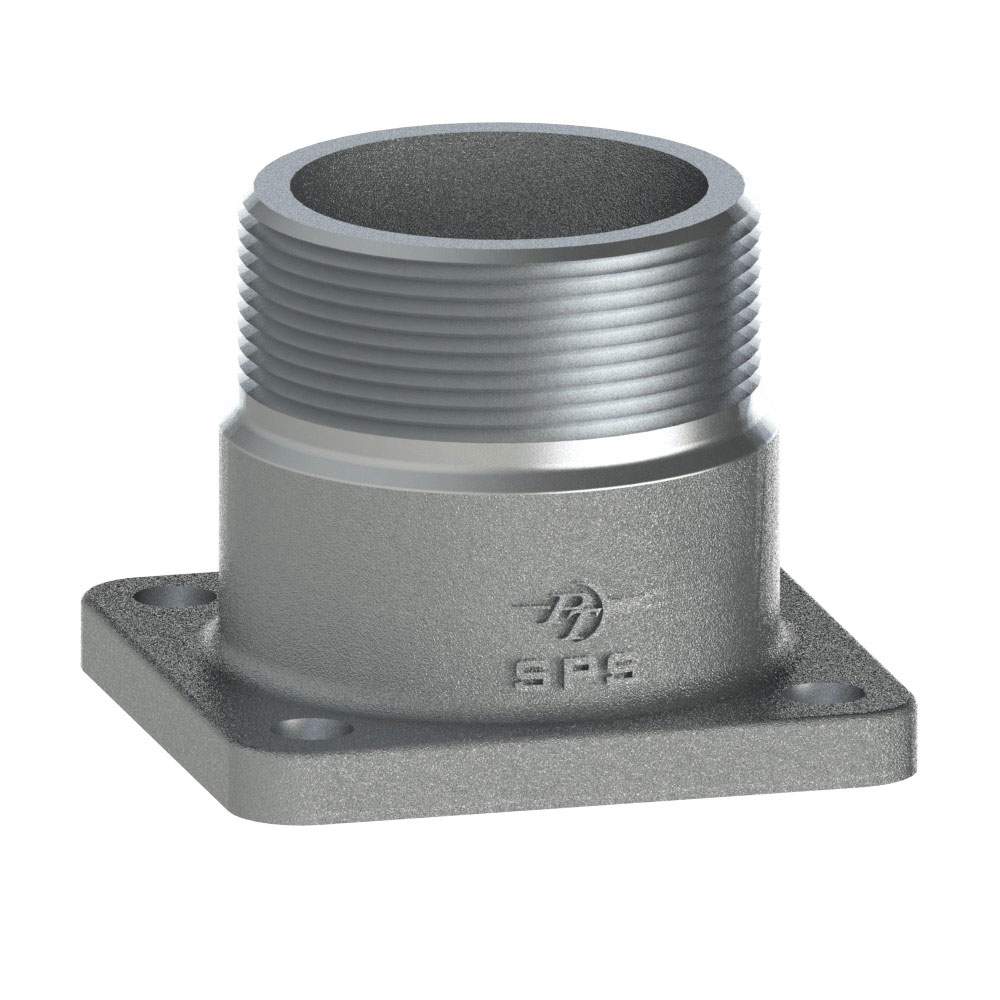 PT Coupling Safety Tank Solutions SPS100026 Pipe Flange, 3 in Flanged x 3 in MNPT