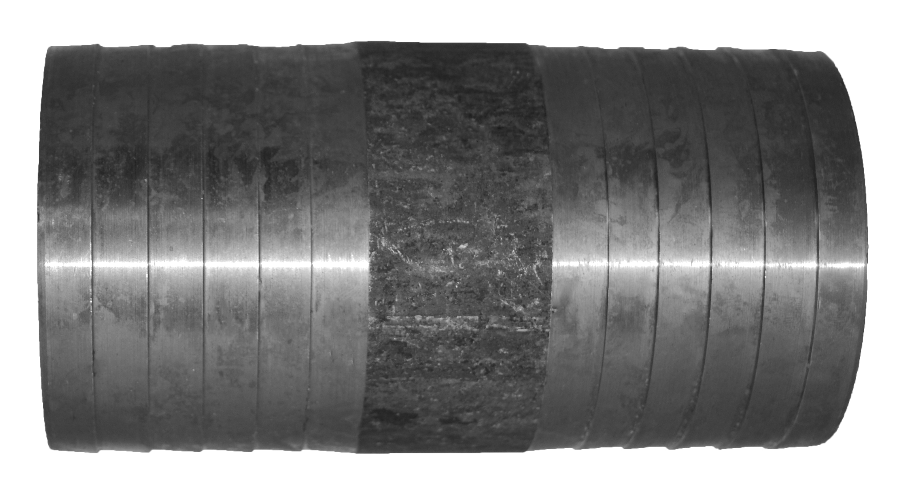 PT Coupling 60683000 Hose Mender, 3 in Hose Shank x 3 in Hose Shank, Aluminum