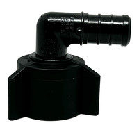 1/2in X 1/2in Poly PEX Female NPSM Adapter Elbow