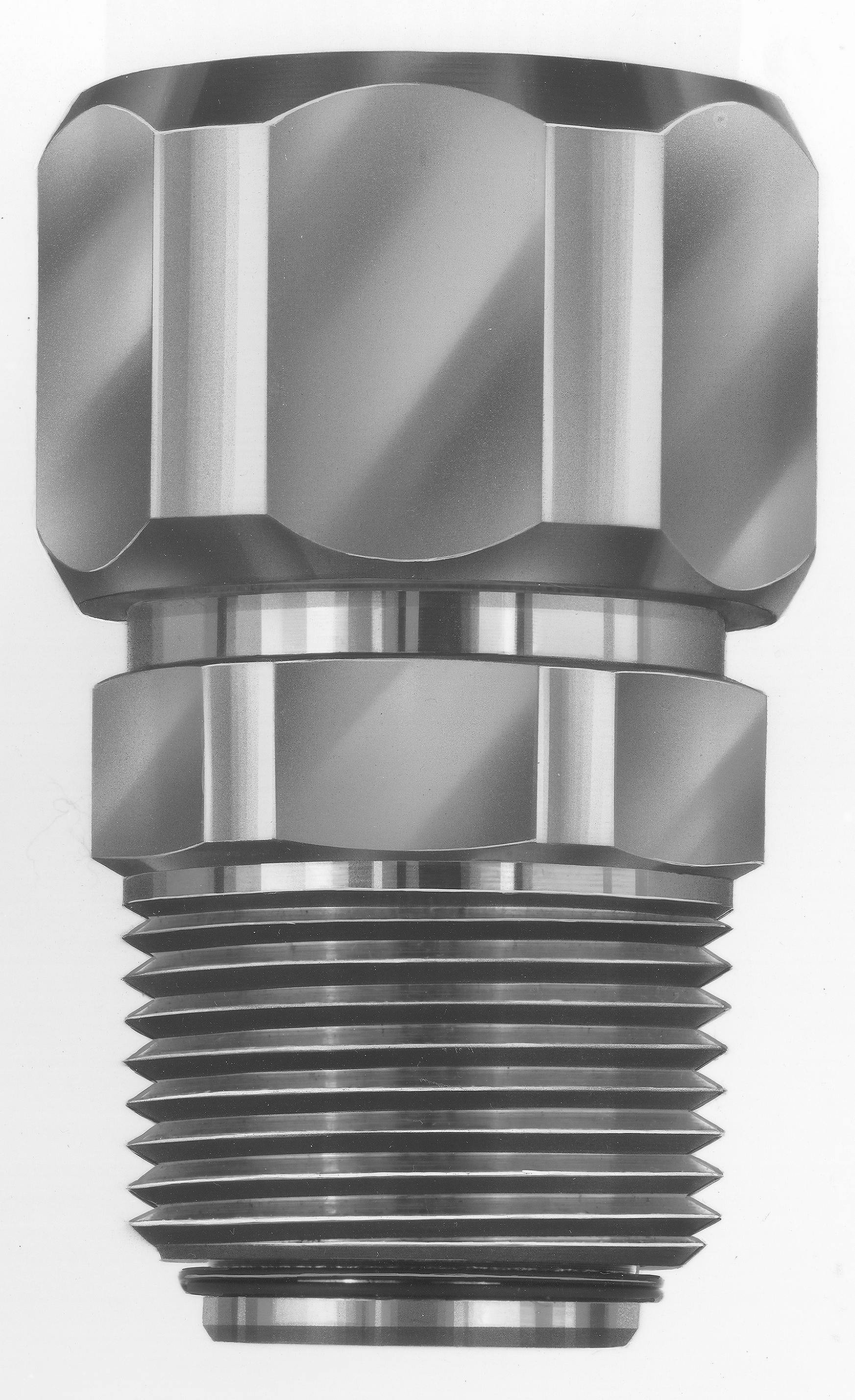 PT Coupling Wedgon W410008 Pump and Nozzle Swivel with Buna-N Seal, 1 in MNPT x 1 in FNPT, 150 psi