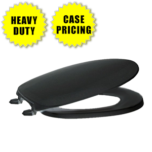 Toilet Seat with Cover - Commercial Grade