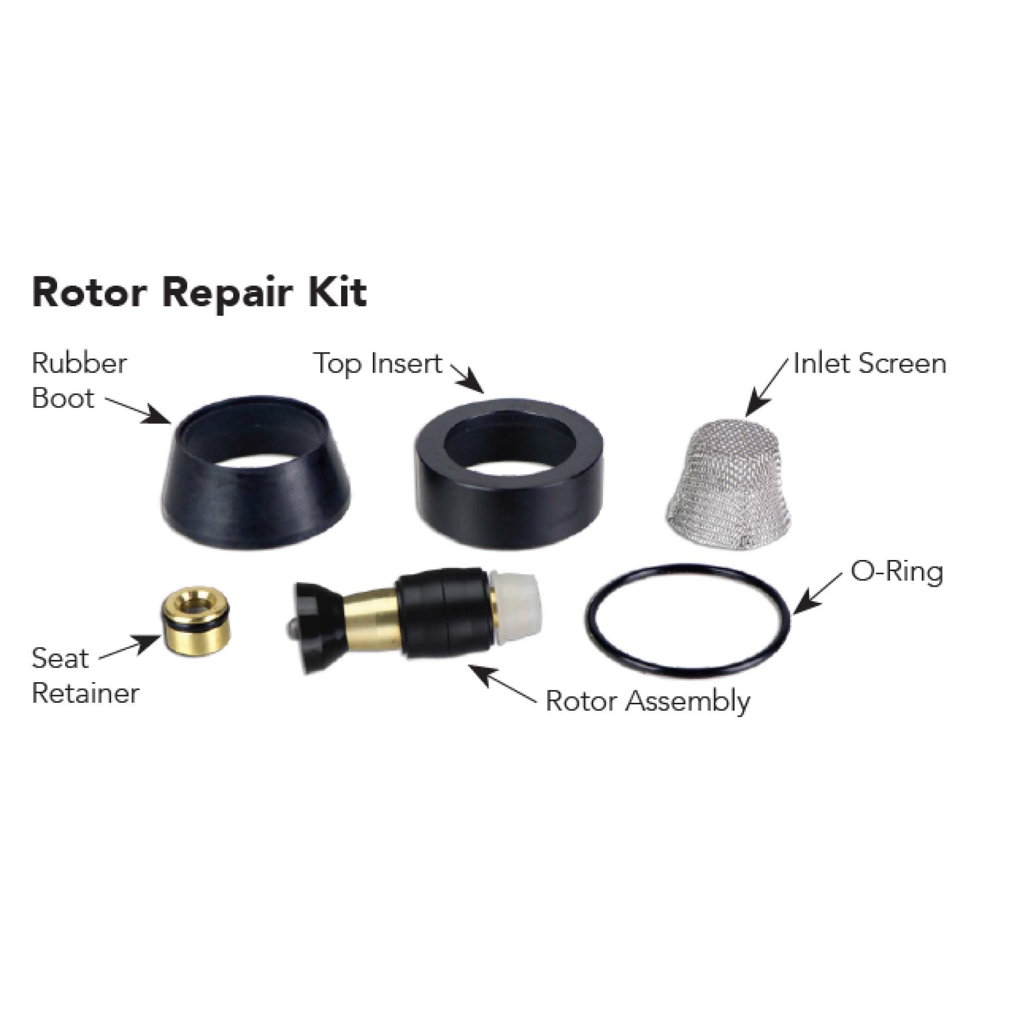 Hydra-Flex Reaper Front Rotor Repair Kit