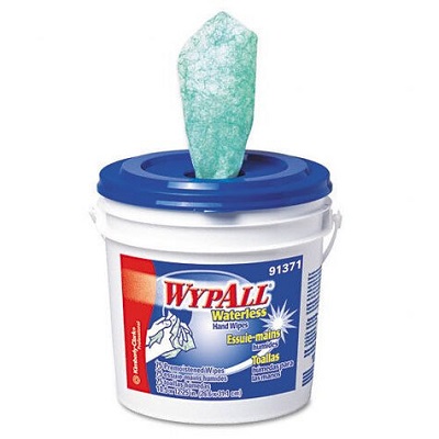 WypAll White Waterless Cleaning Wipes - 75 Count