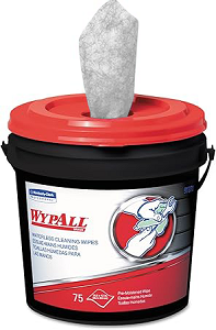 WypAll White Waterless Cleaning Wipes - 75ct