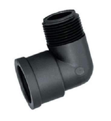 90 Degree Street Elbow MNPT x FNPT - Polypropylene