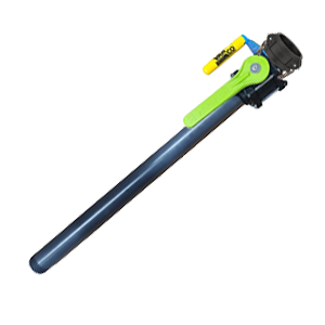 Portable Toilet Wand Straight Assembly, Poly Cam Fitting