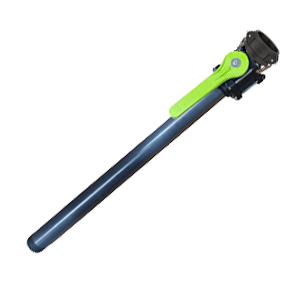 Portable Toilet Wand Straight Assembly, Poly Cam Fitting - No Handle