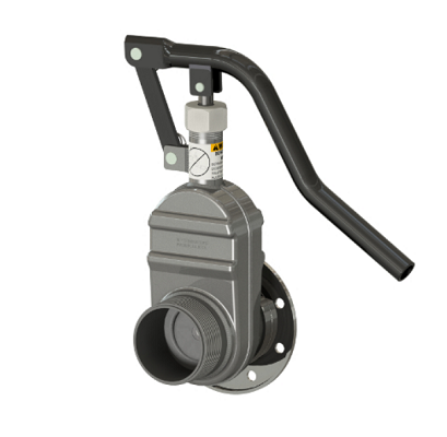 Betts Steel Sliding Gate Valve - TTMA Flange x MNPT