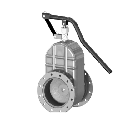Betts Stainless Steel Sliding Gate Valve - TTMA Flange x TTMA Flange