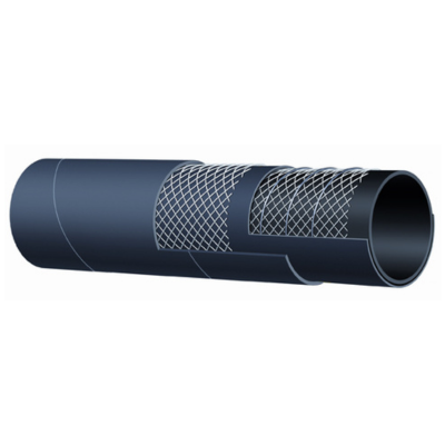 T720AA Abrasive Material S&D Hose - Black