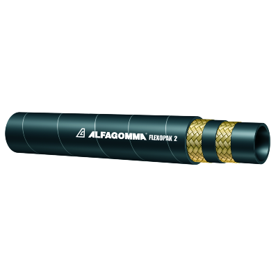 Kuriyama Flexopak 2, Double Compact Wire Braid Hydraulic Hose