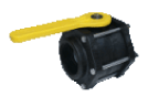 3 FULL PORT 6 -Bolt Poly Valve