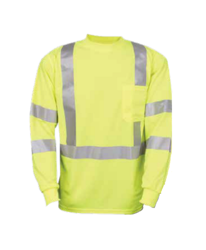 Class 3 Long Sleeve Shirt - Lime