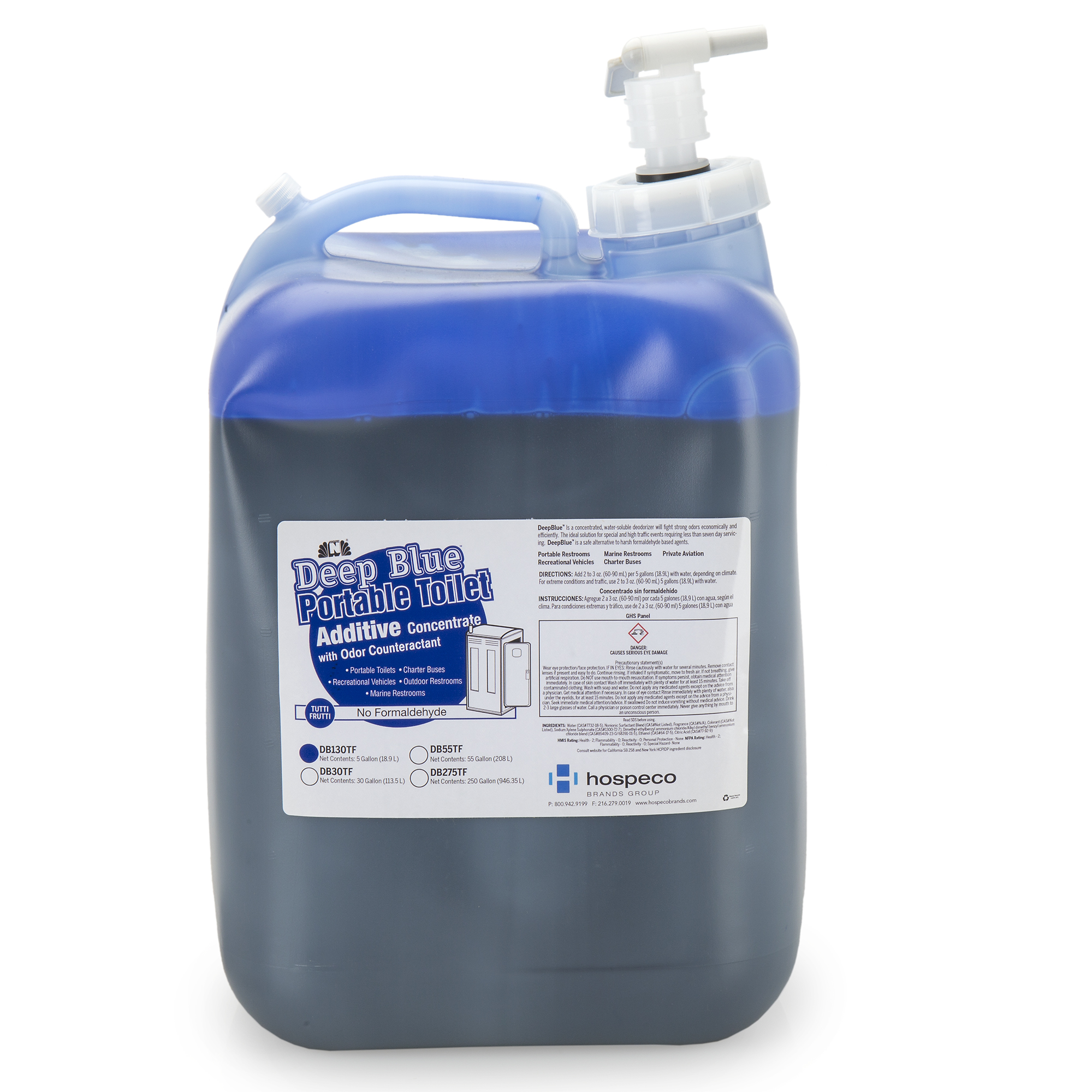 5 Gallon Portable Toilet Concentrate - Tutti Frutti