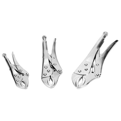 3 pc. Locking Pliers Set