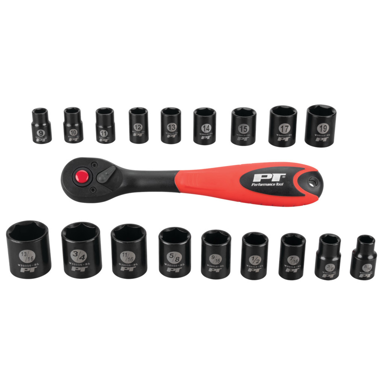 19 pc. 3/8