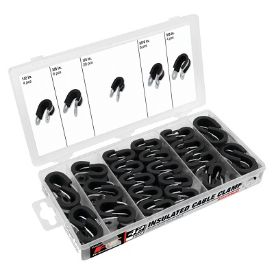 42 pc. Insulated Clamp Assortment