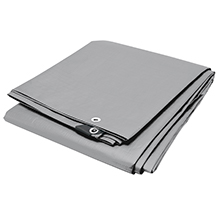8' x 10' Silver HD Tarp