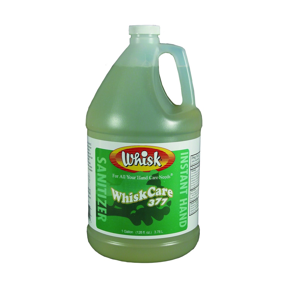 WhiskCare 377 Free Instant Non-Alcohol Foaming Hand Sanitizer, Foam, 1 Gal, case of 4