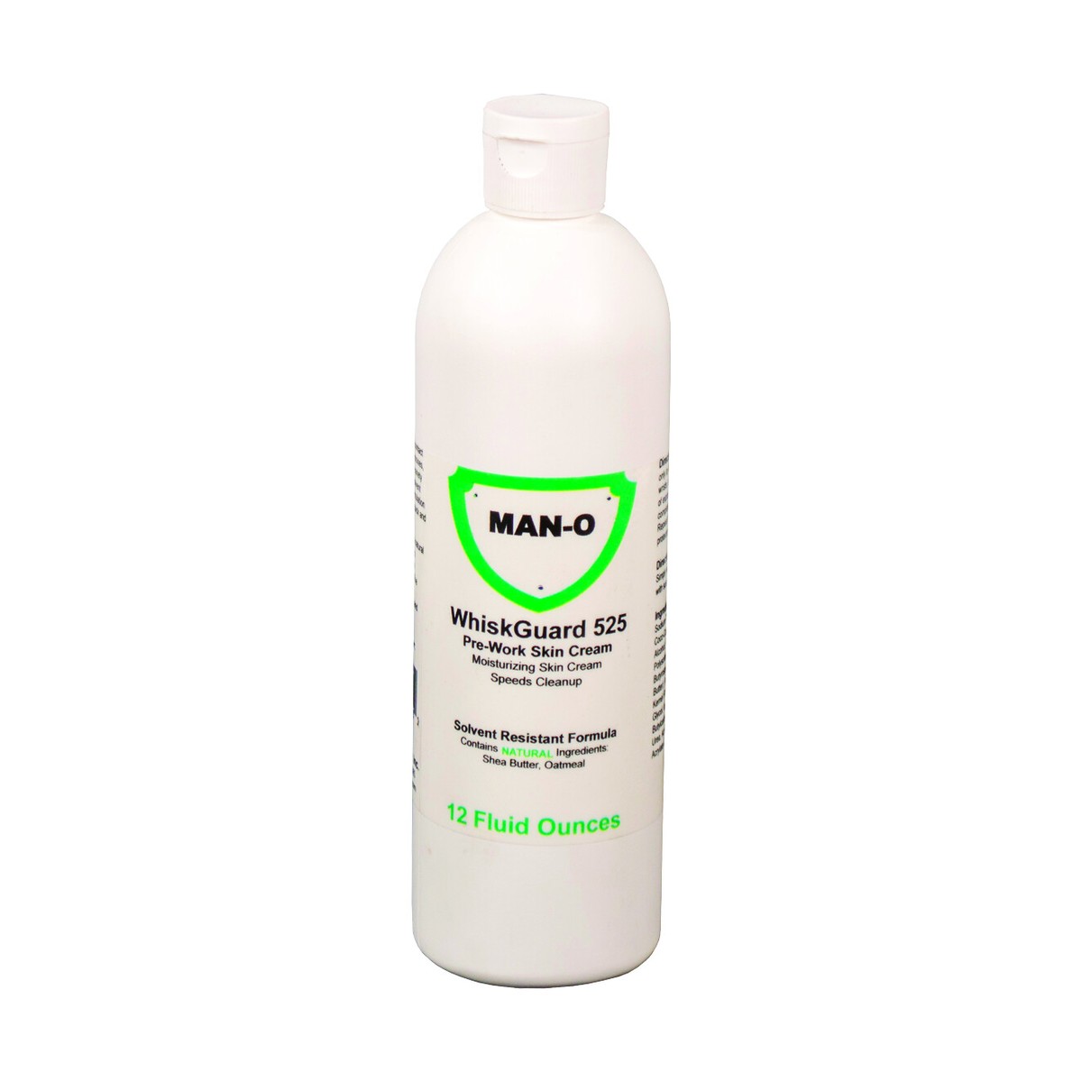 WhiskGuard 525 MAN-O Pre-Work Skin Cream (Solvent Resistant), Cream, 12 Fl Oz, case of 1