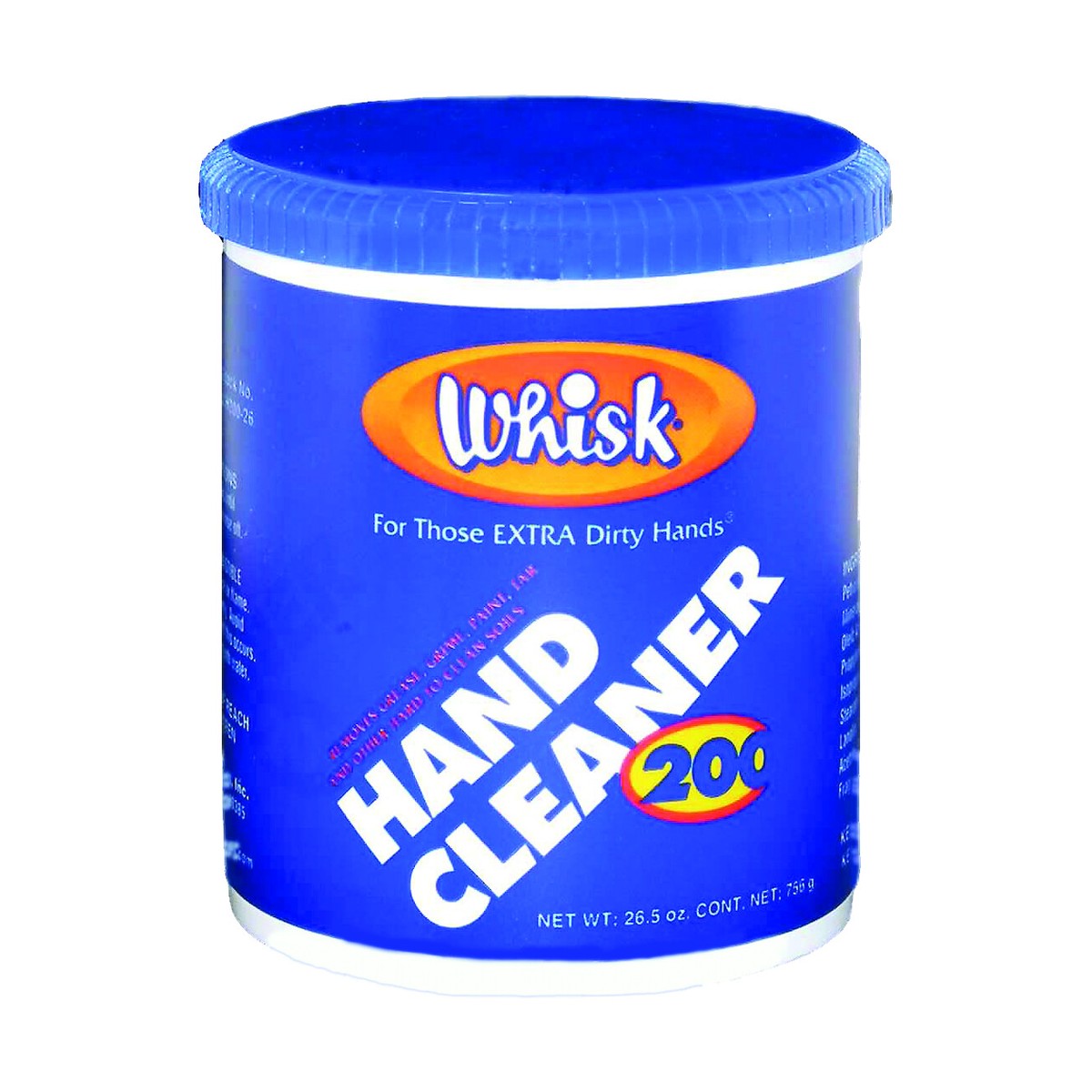Whisk Hand Cleaner 200 White Waterless Hand Cleaner, Paste, 26.5 Oz, case of 12