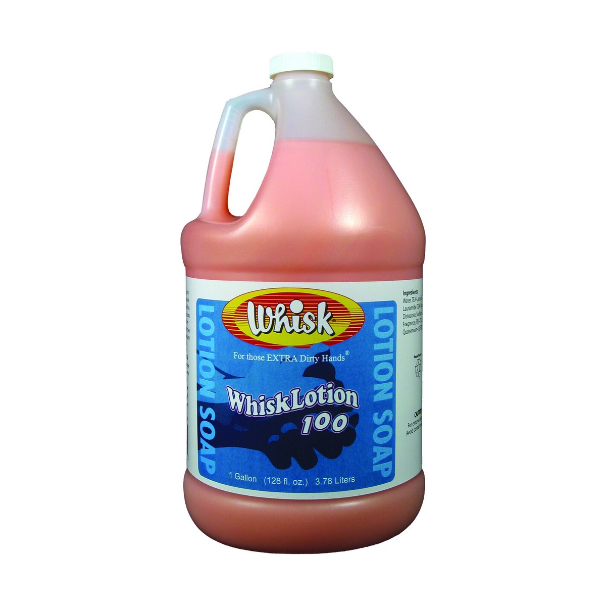 WhiskLotion 100 Pink Lotion Soap, Liquid, 1 Gal, case of 4