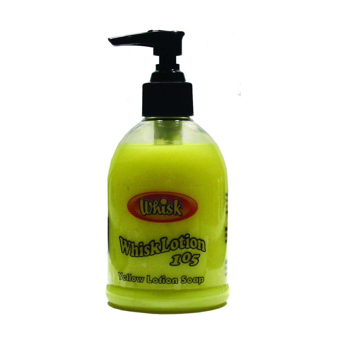 WhiskLotion 105 Yellow Lotion Soap, Liquid, 8 Fl Oz, case of 12