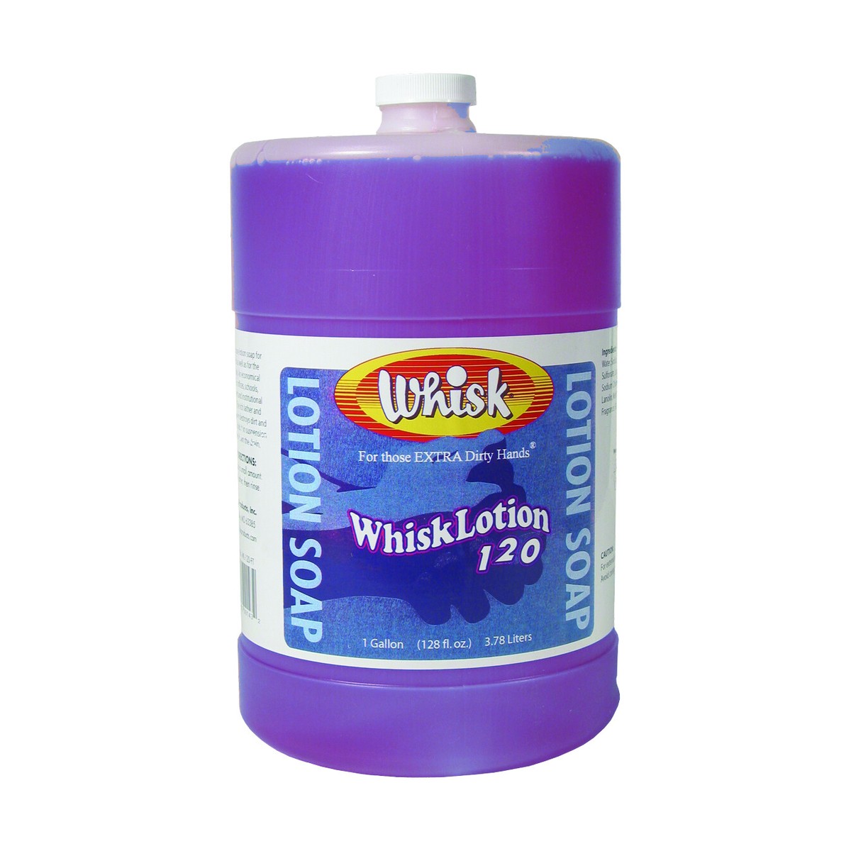 WhiskLotion 120 All-Purpose Lotion Soap, Liquid, 1 Gal, case of 4