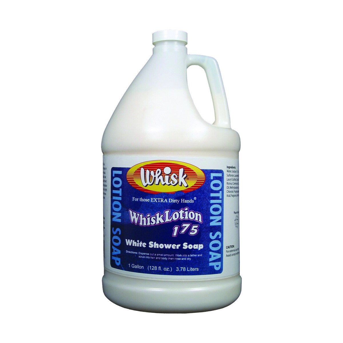 WhiskLotion 175 White Shower Soap, Liquid, 1 Gal, case of 4