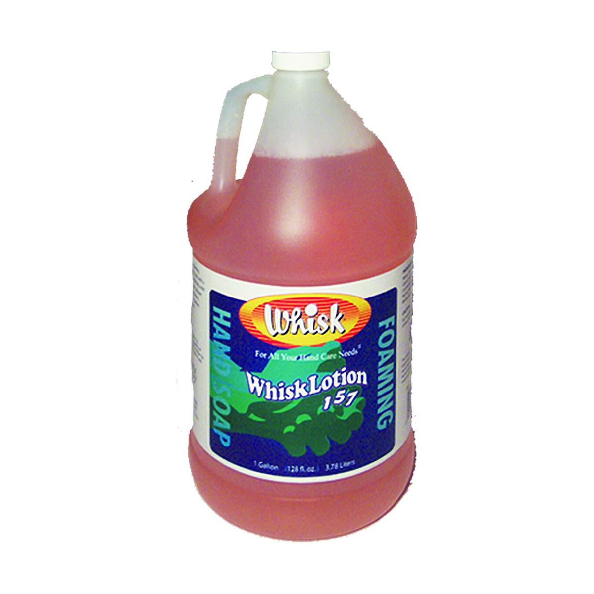 WhiskLotion 157 Free, Fragrance and Dye Free Foam Lotion Soap, Foam, 1 Gal, case of 4