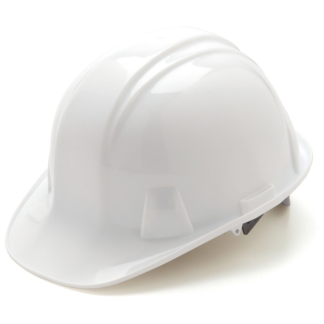 Rachet Style White Hard Hat