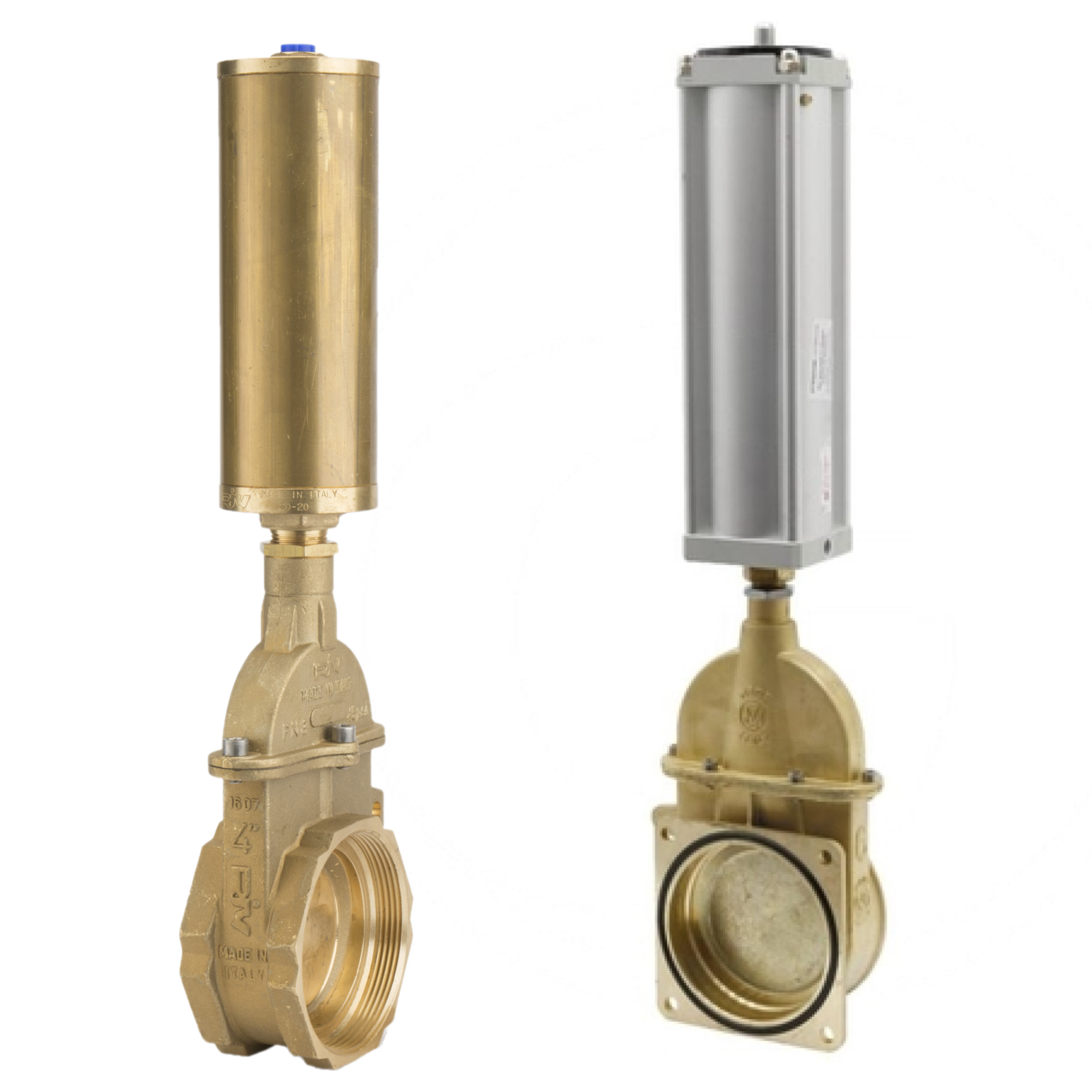 Piston Valves w/ Air Cylinder