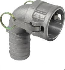 Aluminum Type C 90 Degree Coupler Hose Shank
