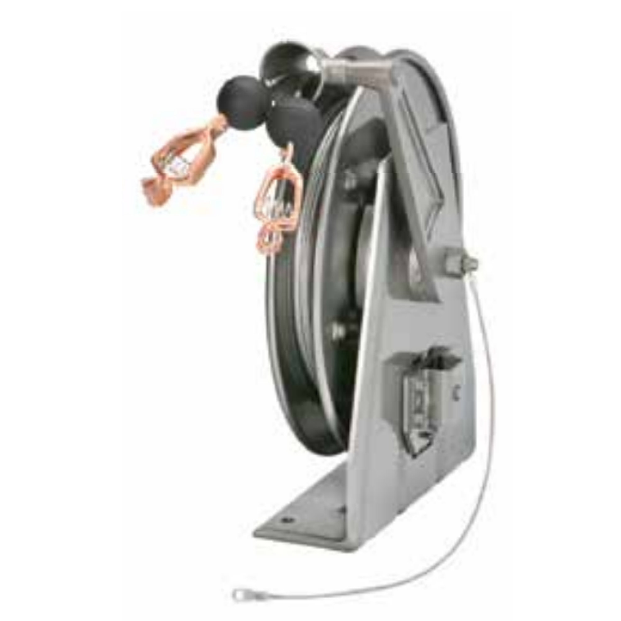 Hannay Spring Rewind Grounding Hose Reel - Y Branch