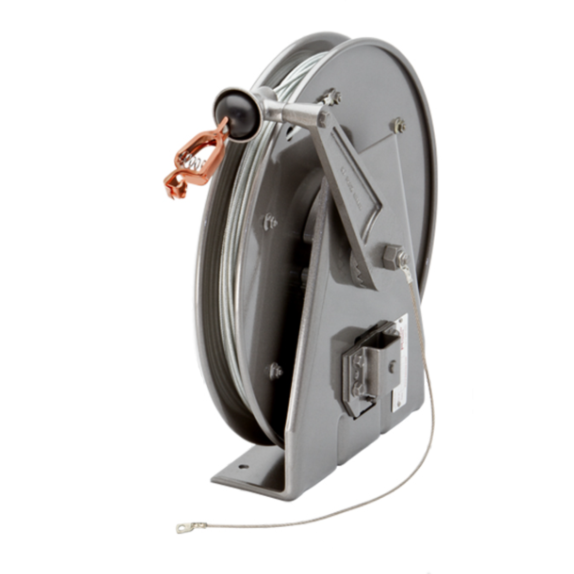 Hannay Spring Rewind Grounding Hose Reel