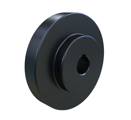 #10 Flange with 35mm Bore and 10mm Keyway