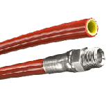 1/2 Piranha Sewer Flush Hose - Red 5000psi