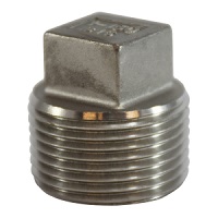 316 Stainless Steel Square Head Plug